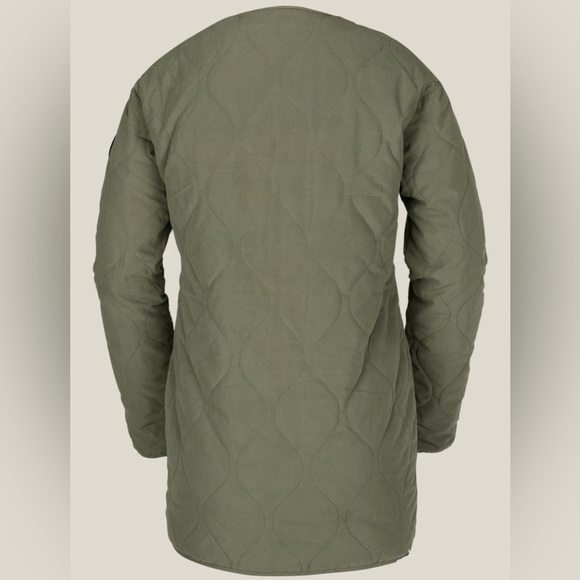 Volcom Reversible Green Quilted Utility Jacket, sz XS - Picture 2 of 16